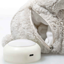 Afbeelding in Gallery-weergave laden, Steiff Friends – Light at Night Hoppie rabbit, light grey - 28 cm
