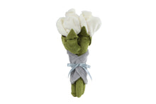 Afbeelding in Gallery-weergave laden, Take Me Home bosje met 3 rozen pluche 22cm - Wit
