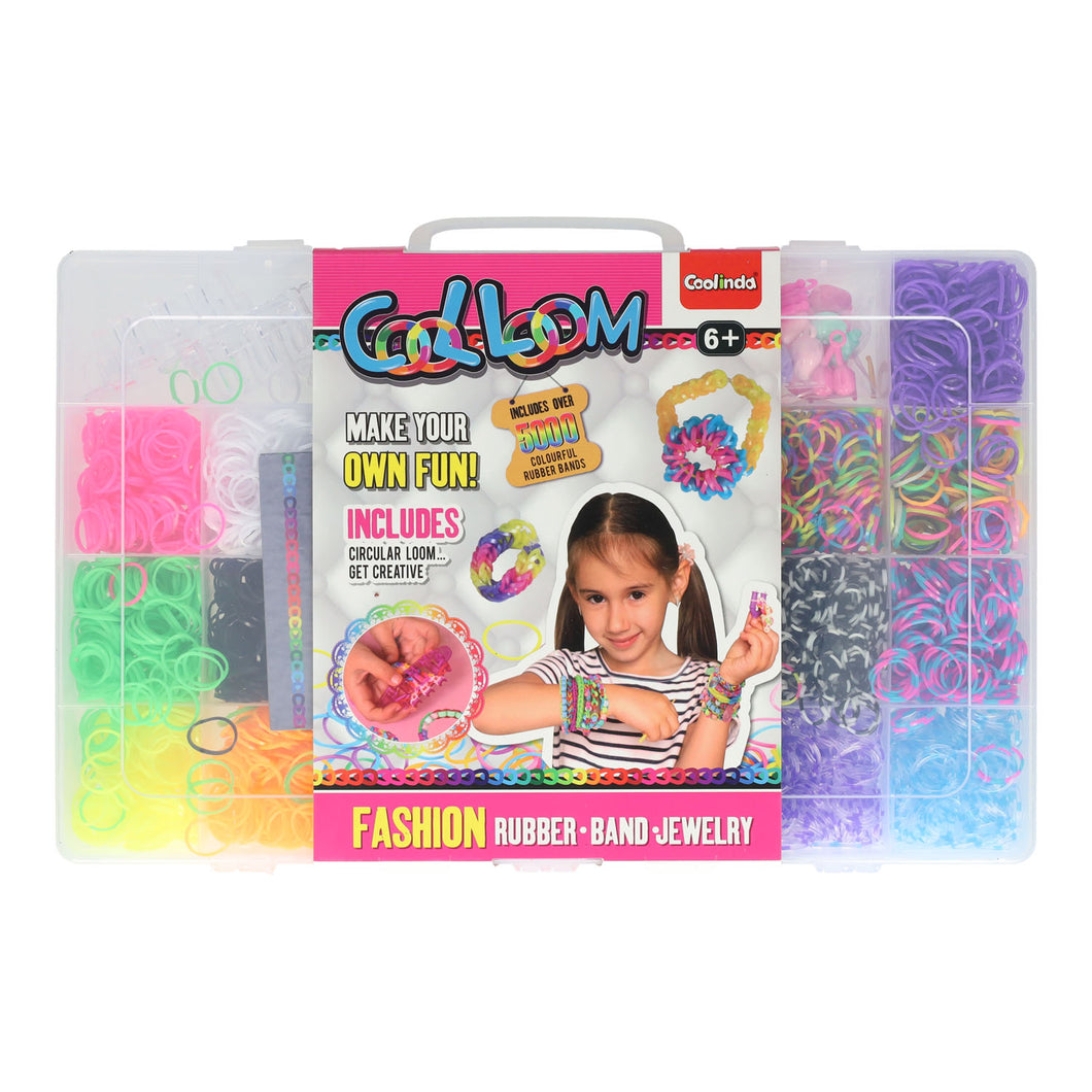 Cool Loom in opbergbox, 5000-delige set