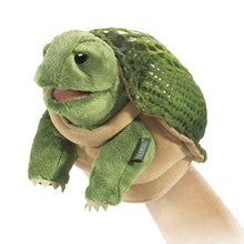Afbeelding in Gallery-weergave laden, FOLKMANIS-PUPPETS - Kleine schildpad 2968/ Kleine schildpad
