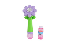 Afbeelding in Gallery-weergave laden, Sun Fun bellenblaas bloem b/o m/licht en 90ml bellenblaas - 27 cm
