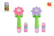 Afbeelding in Gallery-weergave laden, Sun Fun bellenblaas bloem b/o m/licht en 90ml bellenblaas - 27 cm
