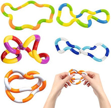 Afbeelding in Gallery-weergave laden, Fidget Toys - Wriggle Snake Tangle toy set 6 stuks
