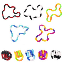 Afbeelding in Gallery-weergave laden, Fidget Toys - Wriggle Snake Tangle toy set 6 stuks
