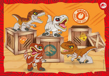 Afbeelding in Gallery-weergave laden, Clementoni legpuzzel 4 in 1 Jurassic World - 12, 16, 20, 24 stukjes
