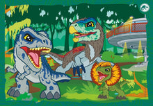 Afbeelding in Gallery-weergave laden, Clementoni legpuzzel 4 in 1 Jurassic World - 12, 16, 20, 24 stukjes
