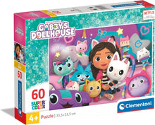 Afbeelding in Gallery-weergave laden, Clementoni legpuzzel Super Color 60 stukjes - Gabby's Poppenhuis
