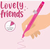 Legami Gel Pen with "Believe in Magic" Unicorn Animal Decoration - Lovely Friends