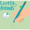 Legami Gel Pen with "Rooarrr" Dino Animal Decoration - Lovely Friends