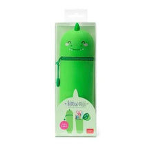 Afbeelding in Gallery-weergave laden, Legami 2 in 1 siliconen pennenzak - Kawaii Dino

