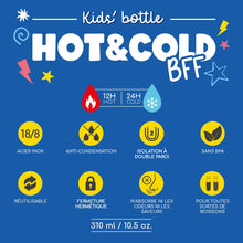 Afbeelding in Gallery-weergave laden, Legami Thermosfles voor kinderen - Monster - Hot &amp; Cold BFF
