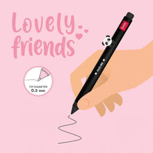 Afbeelding in Gallery-weergave laden, Legami Gel Pen with "Hug Me" Panda Animal Decoration - Lovely Friends
