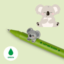 Afbeelding in Gallery-weergave laden, Legami Gel Pen with "Let Me Sleep" Koala Animal Decoration - Lovely Friends
