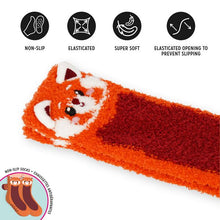 Afbeelding in Gallery-weergave laden, Roos Nobels ❤️ Legami t's A Match! - Non-slip Socks - Rode Panda - Adult Size 35-42

