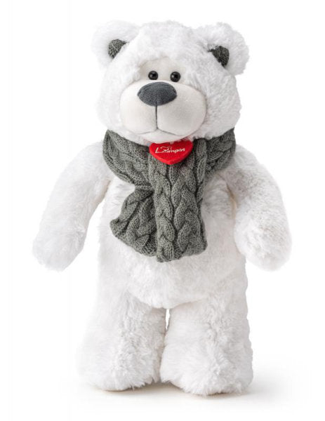 Lumpin knuffel ijsbeer Icy met sjaal 30 cm