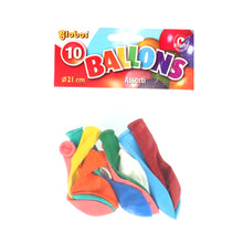 Afbeelding in Gallery-weergave laden, 10 Globos gekleurde ballonnen - diameter 20cm
