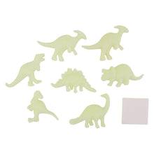 Afbeelding in Gallery-weergave laden, 3D Glow in the dark figuren 7-delige set - Dinosaurussen
