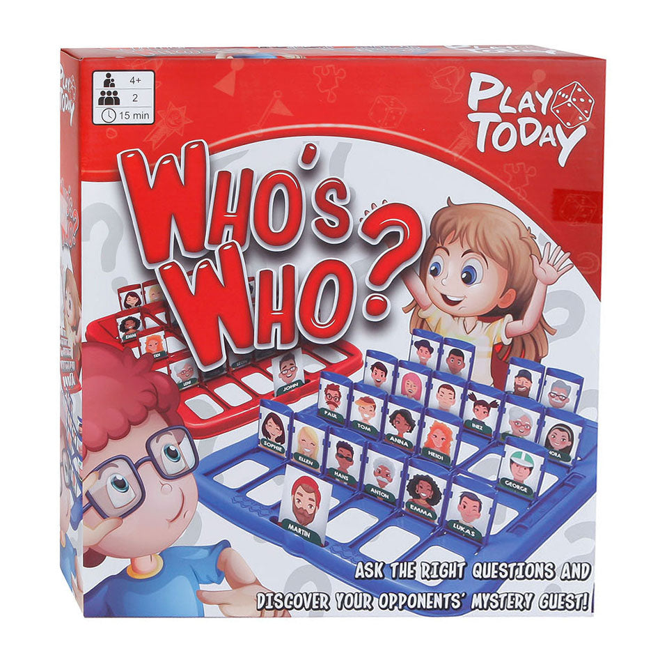 Wie is het ? Who's Who Kinderspel