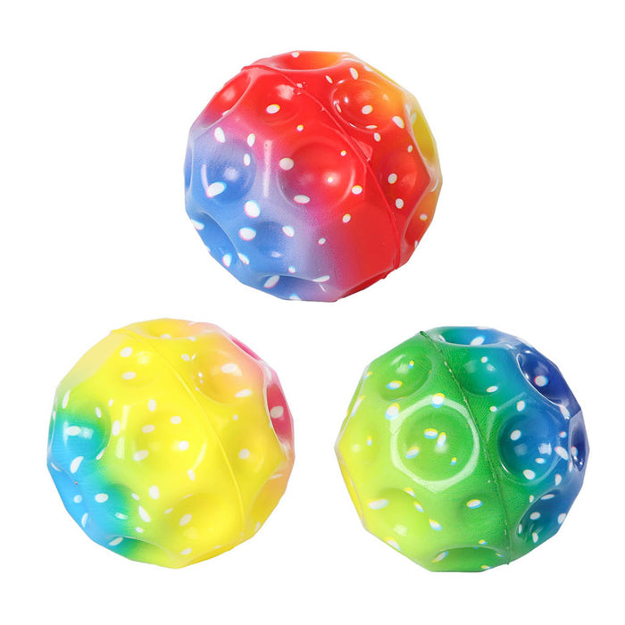 Fidget Toys Gametime super regenboog stuiterbal - diameter 7 cm