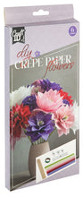 Afbeelding in Gallery-weergave laden, Knutselset Crepe papier bloemen
