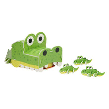 Afbeelding in Gallery-weergave laden, Bouwpakket 3D - Krokodil
