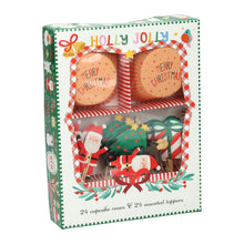 Afbeelding in Gallery-weergave laden, Cakevorm Set Kerst Design, 48-delige set
