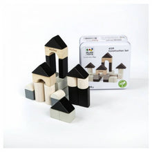 Afbeelding in Gallery-weergave laden, Plan Toys PlanMini Constructie set blokken zwart/wit - 4129
