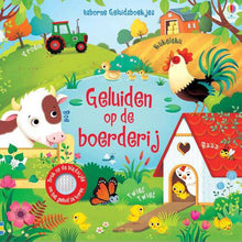 Afbeelding in Gallery-weergave laden, Usborne geluidenboek - Geluiden op de boerderij - Sam Taplin

