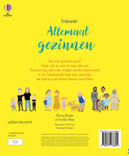 Afbeelding in Gallery-weergave laden, Usborne boek - Allemaal gezinnen - Felicity Brooks, Frankie Allen
