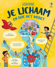 Afbeelding in Gallery-weergave laden, Usborne boek - Je lichaam en hoe het werkt - Alex Frith, Darran Stobbart
