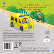 Afbeelding in Gallery-weergave laden, Usborne lichtjes en geluiden boek - Hulpdiensten
