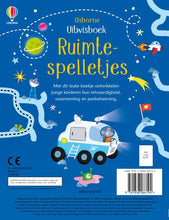 Afbeelding in Gallery-weergave laden, Usborne uitwisboek - Ruimtespelletjes
