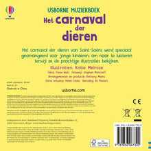 Afbeelding in Gallery-weergave laden, Usborne muziekboek - Het carnaval der dieren

