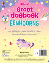 Afbeelding in Gallery-weergave laden, Usborne boek - Groot doeboek Eenhoorns
