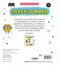 Afbeelding in Gallery-weergave laden, Rebo boek - Rekensommen, schuif en ontdek de antwoorden 4+
