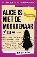 Afbeelding in Gallery-weergave laden, Volt Uitgeverij - Alice is niet de moordenaar - Murdoku - Iris Starling
