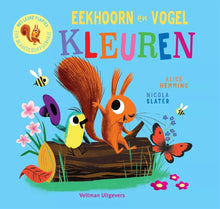 Afbeelding in Gallery-weergave laden, Veltman Uitgeverij boek - Eekhoorn en Vogel ~kleuren~ 1+ - Alice Hemming / Nicola Slater
