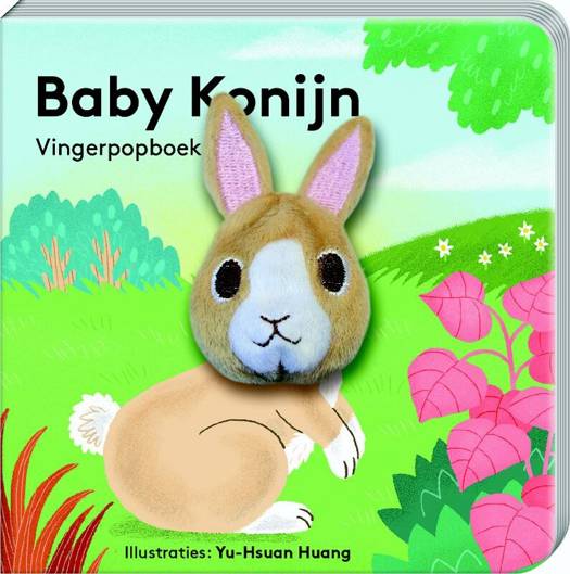 Image Books vingerpopboek - Baby Konijn