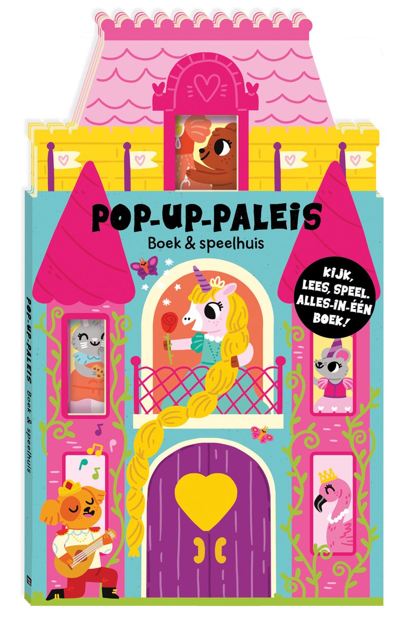 Image Books pop-up-paleis Boek & speelhuis