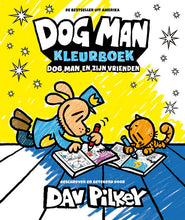 Afbeelding in Gallery-weergave laden, Condor boek - Dog Man kleurboek Dog Man en zijn vrienden - Dav Pilkey
