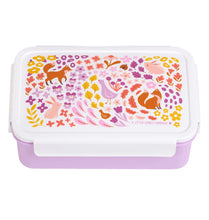 Afbeelding in Gallery-weergave laden, A Little Lovely Company Bento lunch box - Bloementuin
