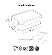 Afbeelding in Gallery-weergave laden, A Little Lovely Company Bento lunch box - Bloementuin
