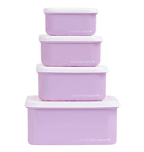 Afbeelding in Gallery-weergave laden, A Little Lovely Company Lunch &amp; snack box set - Bloementuin
