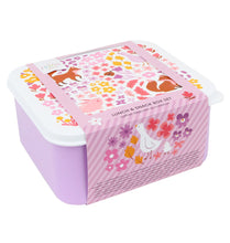 Afbeelding in Gallery-weergave laden, A Little Lovely Company Lunch &amp; snack box set - Bloementuin
