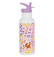 Afbeelding in Gallery-weergave laden, A Little Lovely Company XL RVS drinkfles 500 ml - Bloementuin
