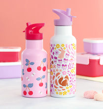 Afbeelding in Gallery-weergave laden, A Little Lovely Company XL RVS drinkfles 500 ml - Bloementuin
