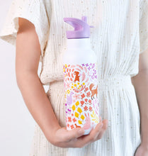 Afbeelding in Gallery-weergave laden, A Little Lovely Company XL RVS drinkfles 500 ml - Bloementuin
