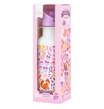 Afbeelding in Gallery-weergave laden, A Little Lovely Company XL RVS drinkfles 500 ml - Bloementuin

