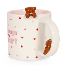 Afbeelding in Gallery-weergave laden, Legami Valentijn - Stoneware Cup - Too Cute to Handle Teddybear
