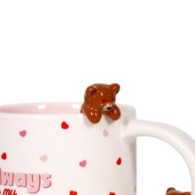 Afbeelding in Gallery-weergave laden, Legami Valentijn - Stoneware Cup - Too Cute to Handle Teddybear
